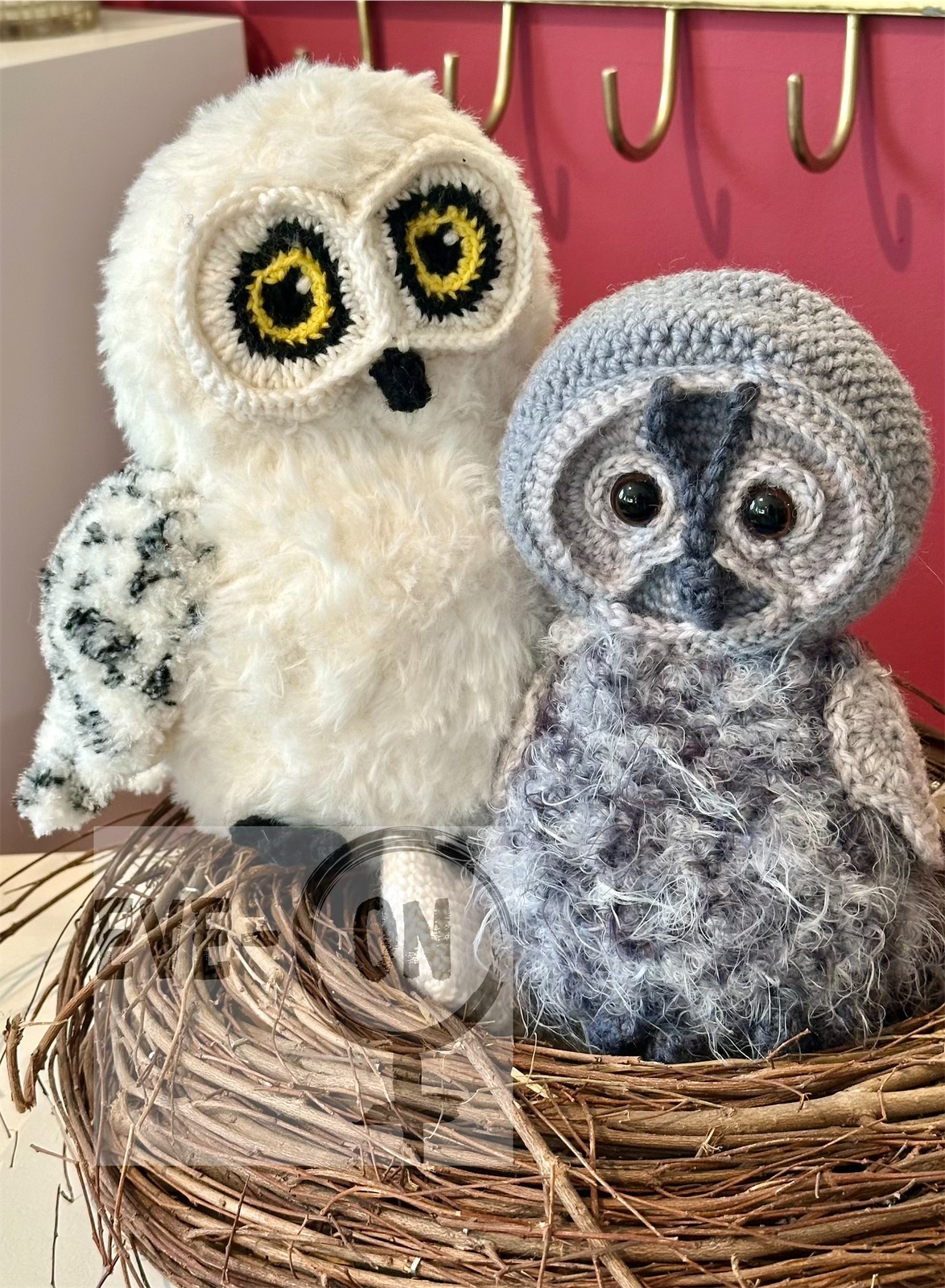 Schneeeule als Spieluhr CHF 75.00 und Küken CHF 45.00