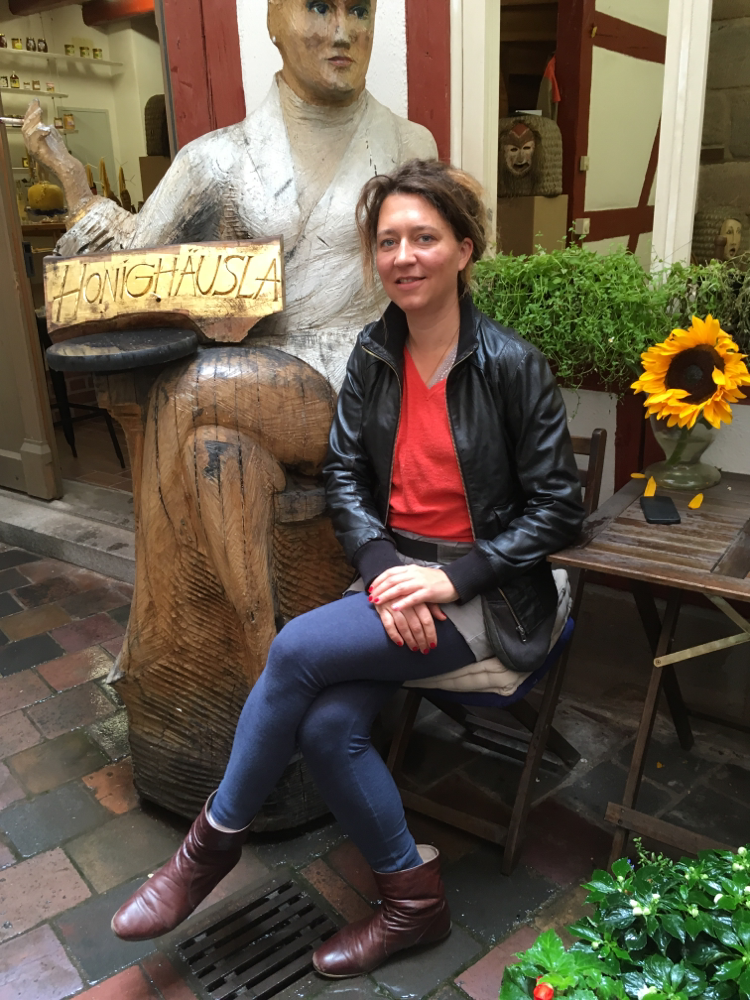 Silke Meyer im Honighäusla Nürnberg