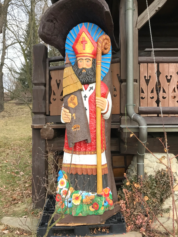 Volkskunst der Figurenbeuten in Polen