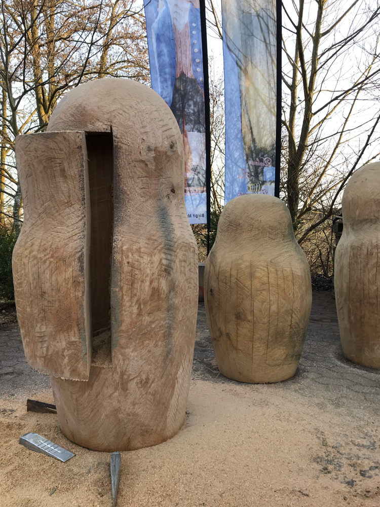 Der Beutenraum für die Bienen