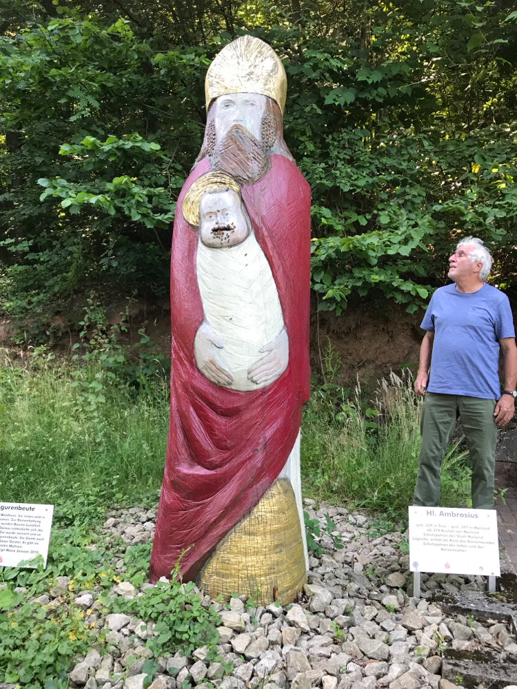 Besuch bei Ambrosius II, Freizeit- und Umweltzentrum Finkenrech, Saarland