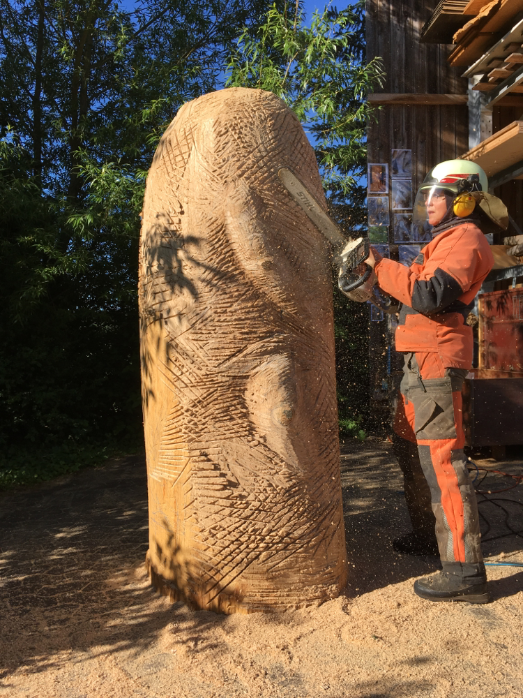 Barocker Birnauer Putto entsteht als Bienenstock