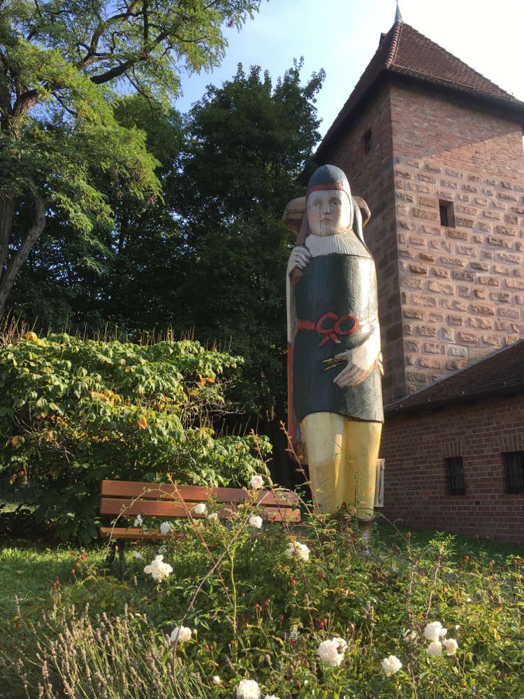Der Burgzeidler hoch über Nürnberg