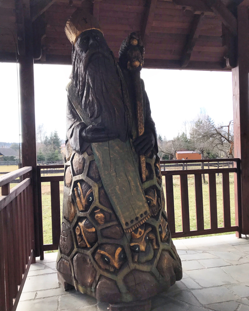 Figurenstock, Sadecki Bartnik, Stróze, Südpolen