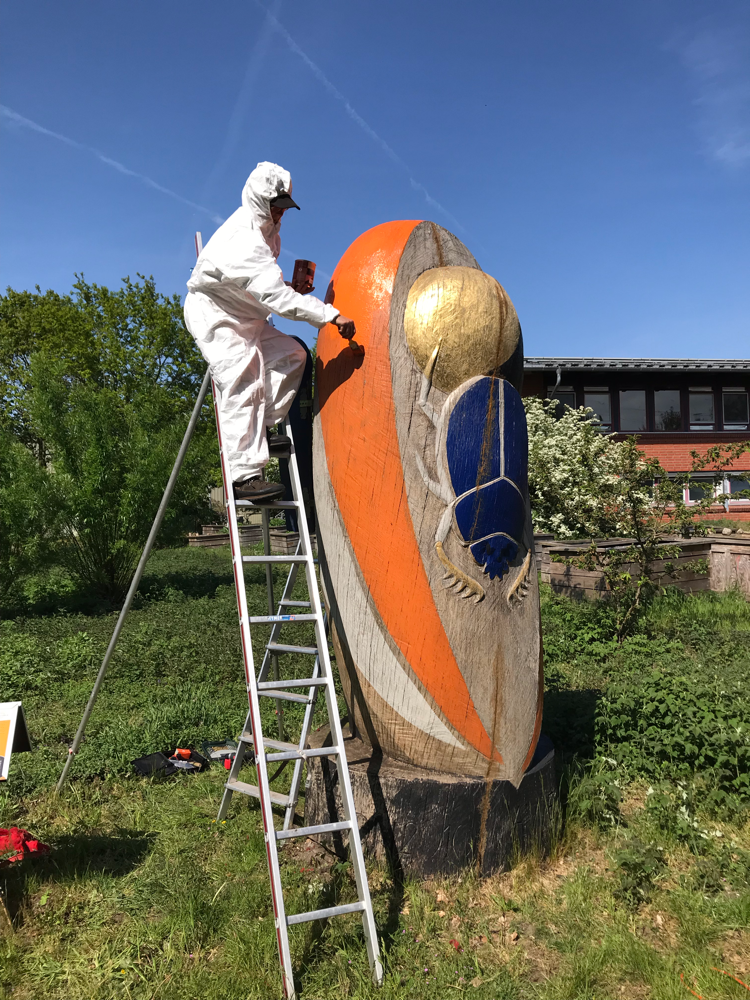 Restaurierung Scarabäus Sacer