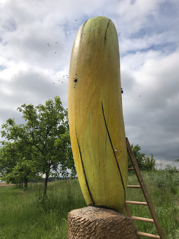 Banane mit Bienen, Südart Schwabach