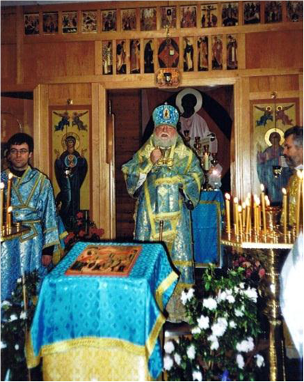 Визит архиепископа Берлинского и Германского Феофана, 2003 год