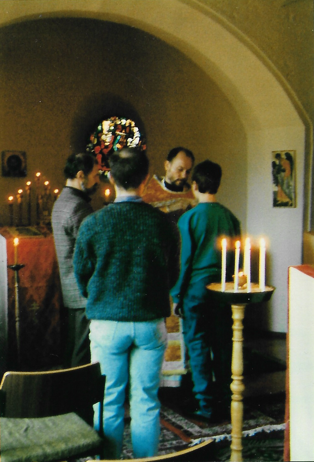 Игумен Иоанн (Бюхелер) в сентябре 1989 года