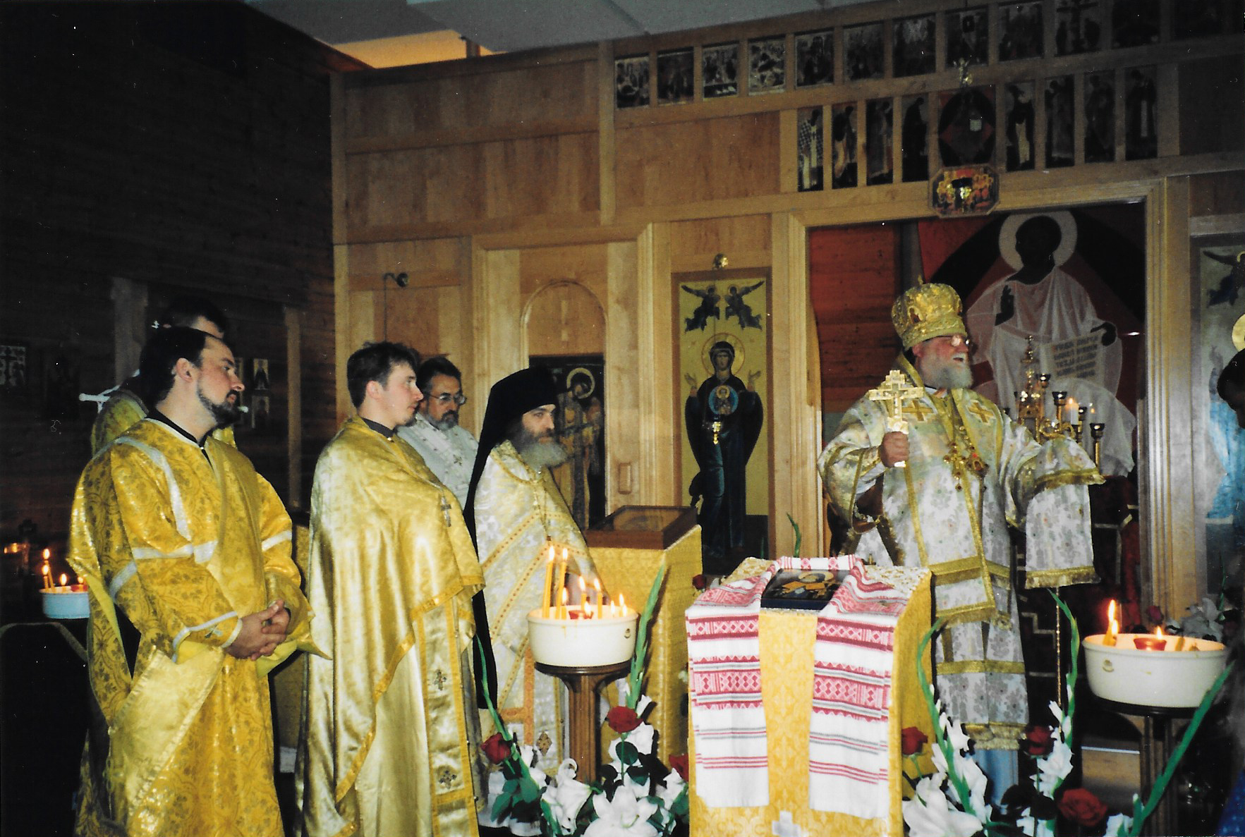 Визит архиепископа Берлинского и Германского Феофана, в сентябре 2000 года