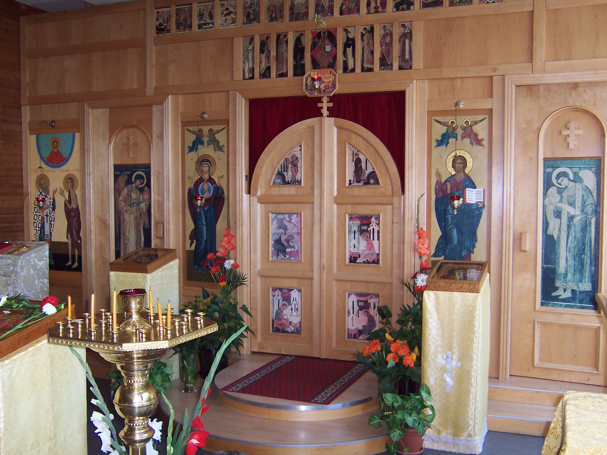 Иконостас нашего храма