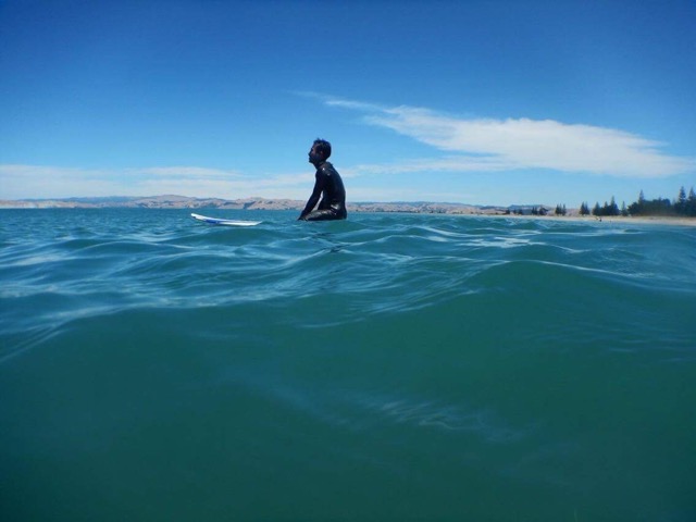 伊藤さんのＮＺ自転車旅行　サーフィン編