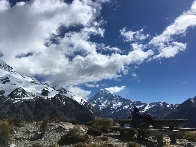 伊藤さんのニュージー自転車旅　マウントクック2日目　