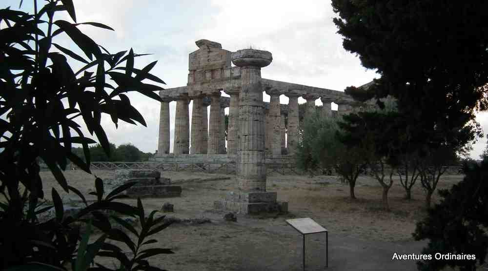 Grand site romain de Paestrum (Italie)