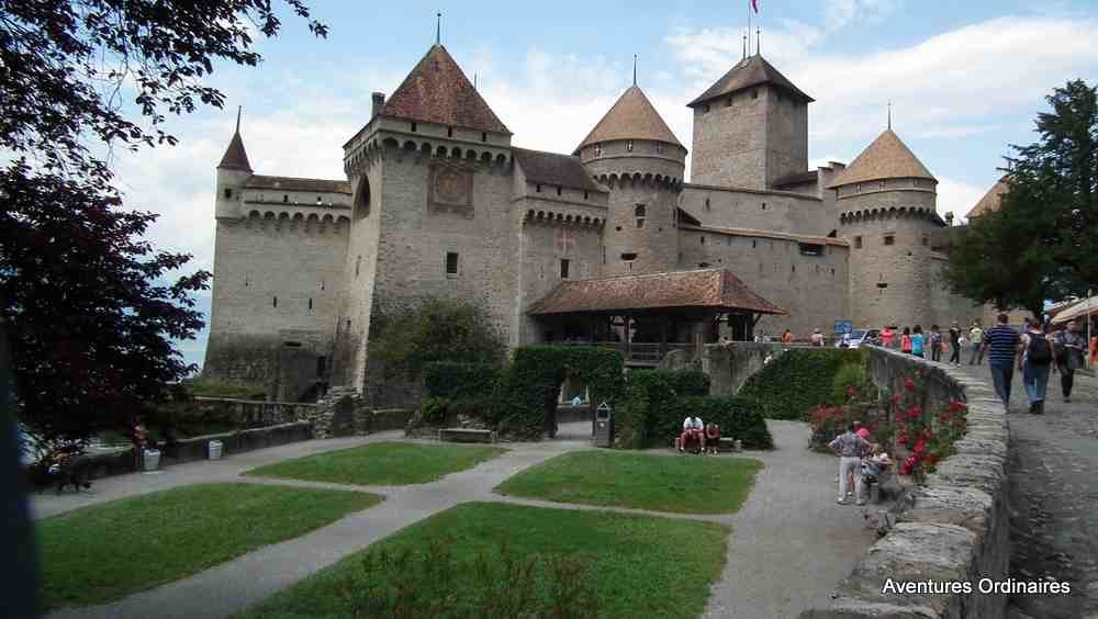Château de Chillon sur le Lac Léman