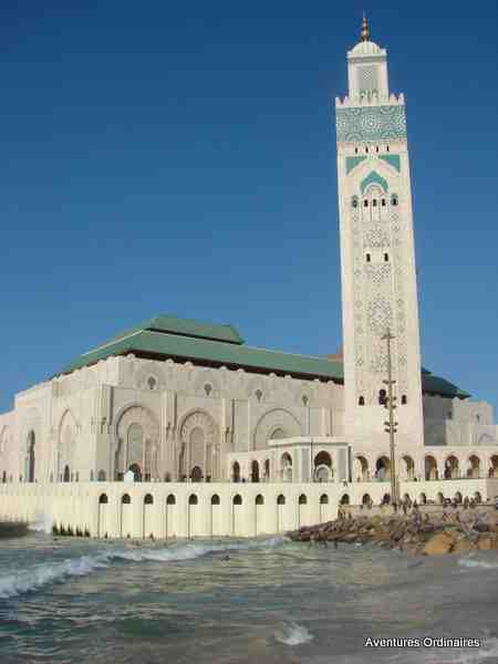 Mosquée Hassan II à Casablanca (Maroc)