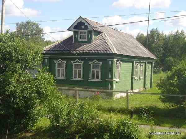 Datcha de la banlieue moscovite (Russie)