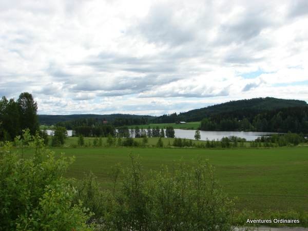 Jylhanpera et son lac (Finlande)