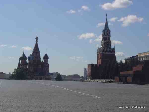 Moscou - Cathédrale St Basile (Capitale de la Russie)