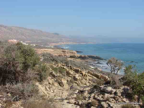 Côte au Nord d'Agadir (Maroc)