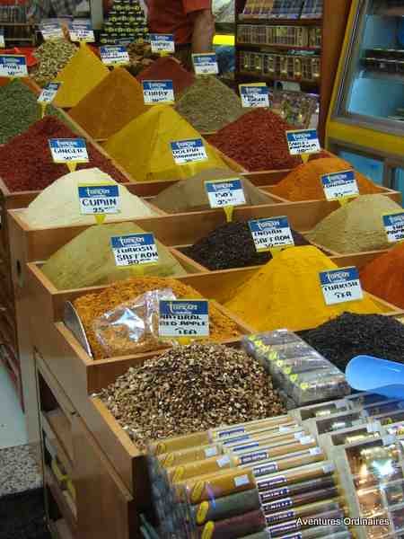 Le grand bazar d'Istanbul (Turquie)
