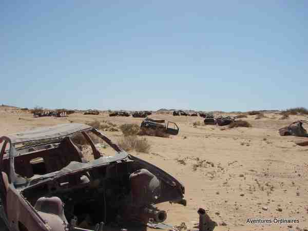 No man's land entre Maroc et Mauritanie