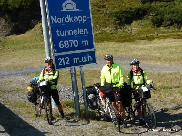 Line, Terje & Iselin au tunnel (Norvège)
