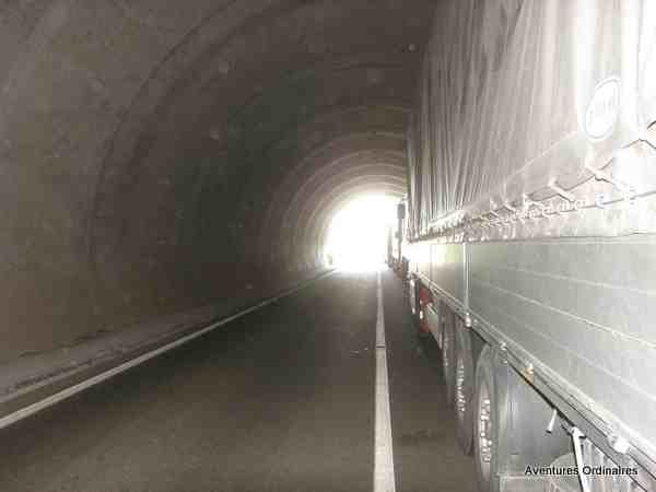 Dernier tunnel turc avant la Géorgie