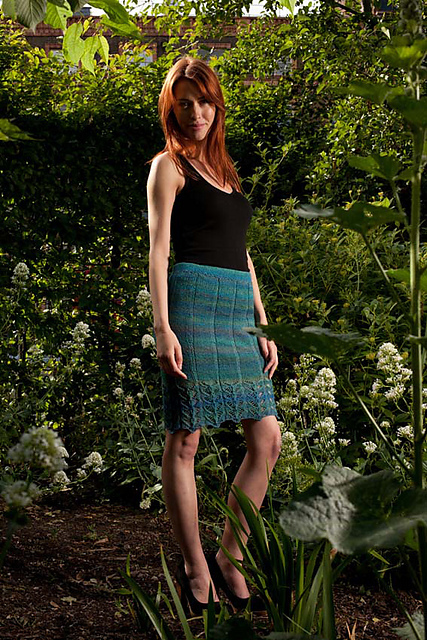 Oceania Skirt - Published in KNIT Magazine NO.41