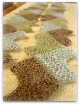Garter Love Scarf, published in Ravelry Store
