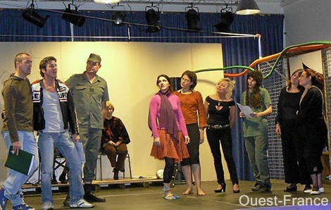 Première répétition générale de Paris-Broadway (O.F. 04-12-2008)