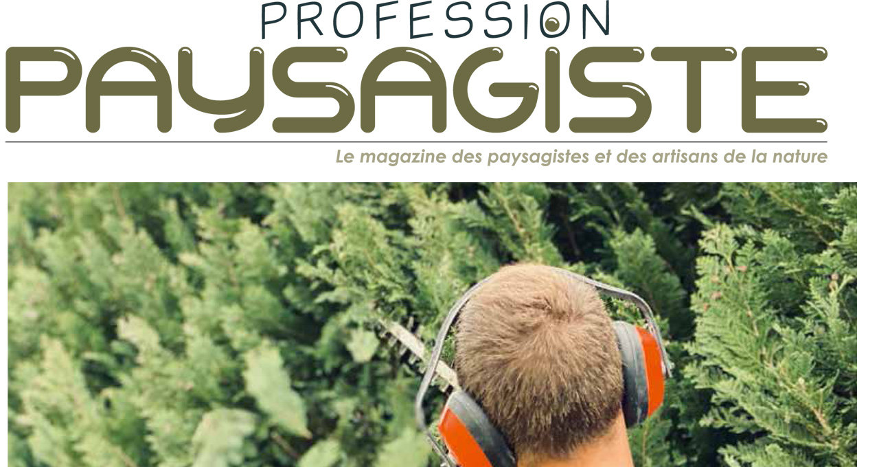 Parution dans le magazine Profession Paysagiste