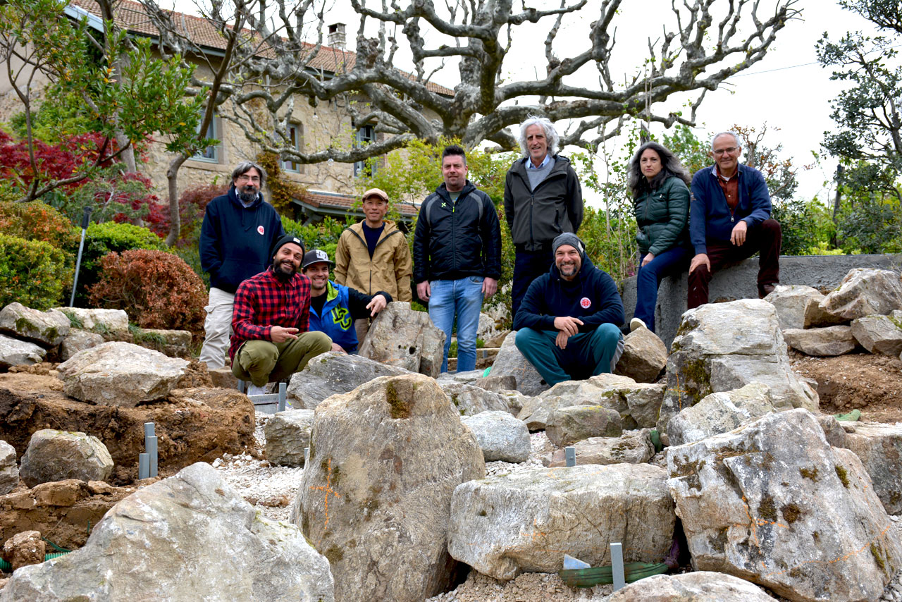 Workshop CASCADE ET BASSIN AVEC SACHIMINE MASUI DU 4 AU 6 AVRIL