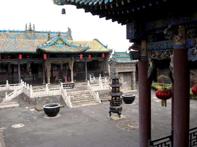 cortile del tempio Shuanlin