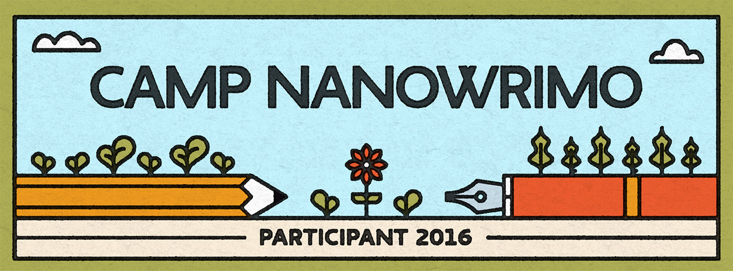 April Camp NaNoWriMo 2016 | Tag 16