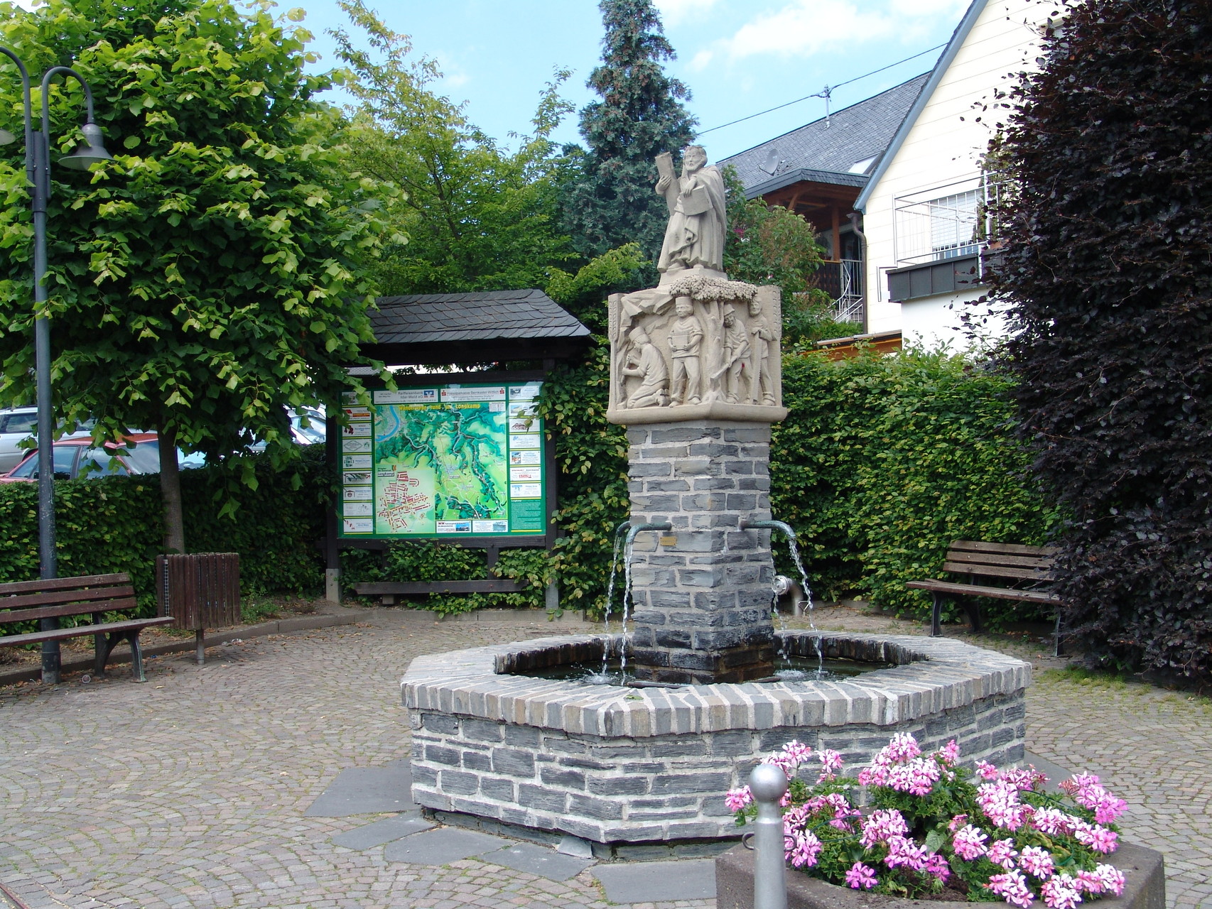 Andreasbrunnen auf der "Gott"