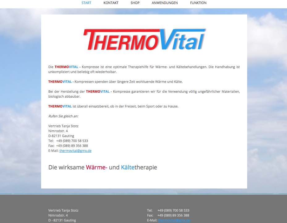 Thermovital - Shop