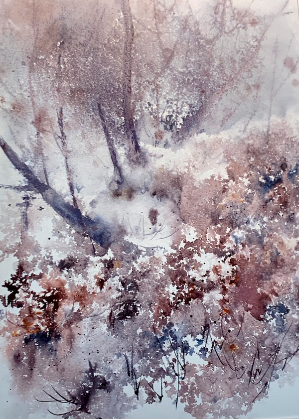 Stage d'aquarelle avec ReineMarie Pinchon Les Roses