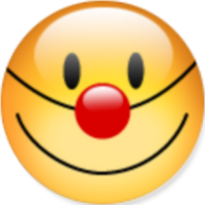 clown - divertissement - loisirs - smiley émoticône émoji cartoon clipart illustration - artémotic