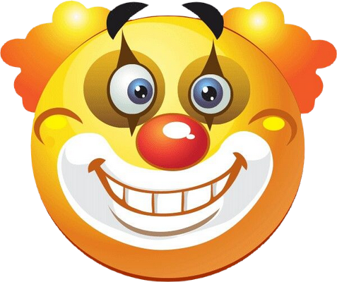 clown - divertissement - loisirs - smiley émoticône émoji cartoon clipart illustration - artémotic