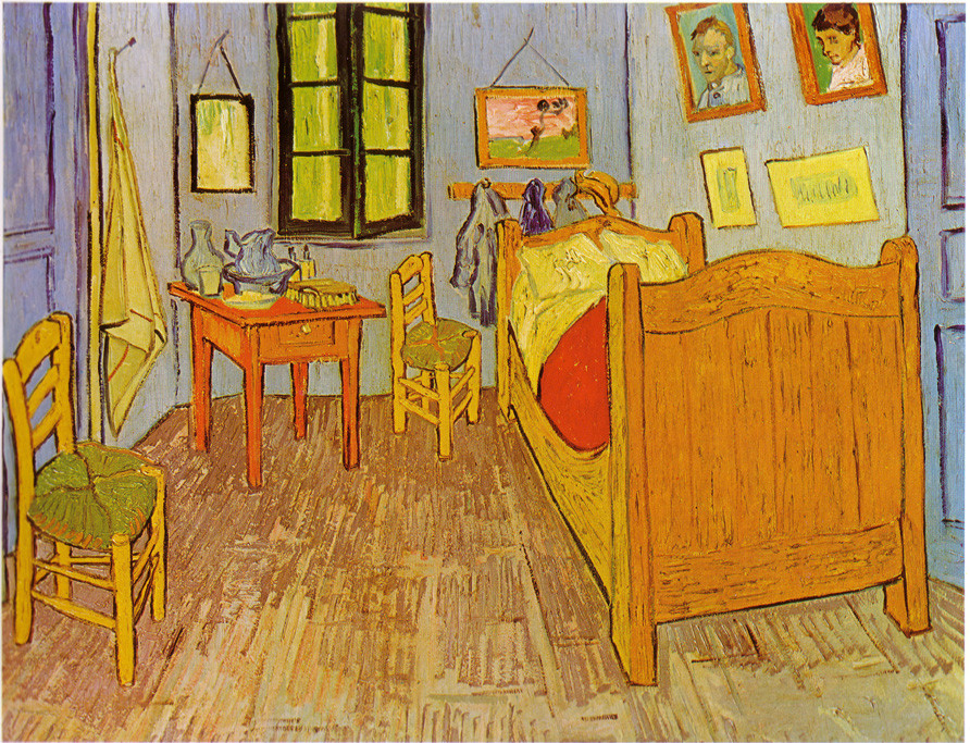 Vincent Van Gogh, La chambre à Arles (1888), analyse d ...