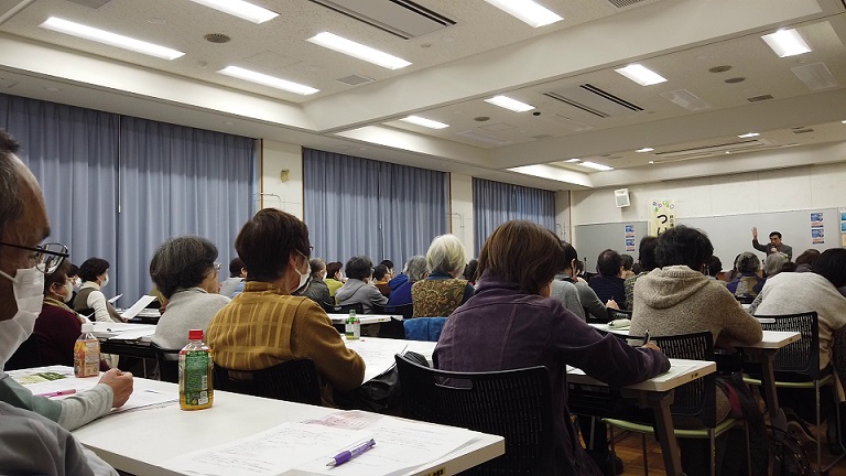 好評でした!昨年度の2024年度公開講座風景