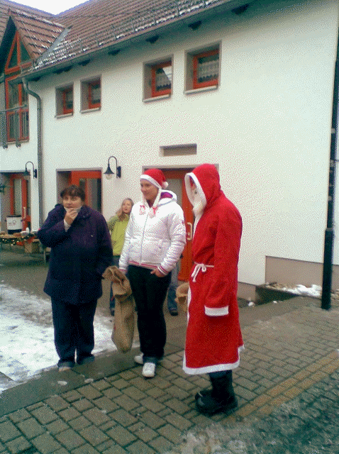 Wünschendorf/Elster Weihnachtsmann Poststraße