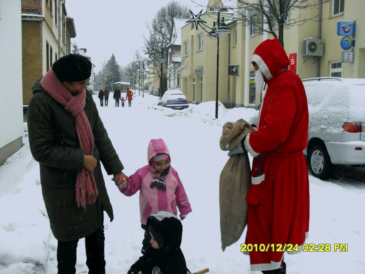 Wünschendorf Elster Weihnachtsmann Poststraße