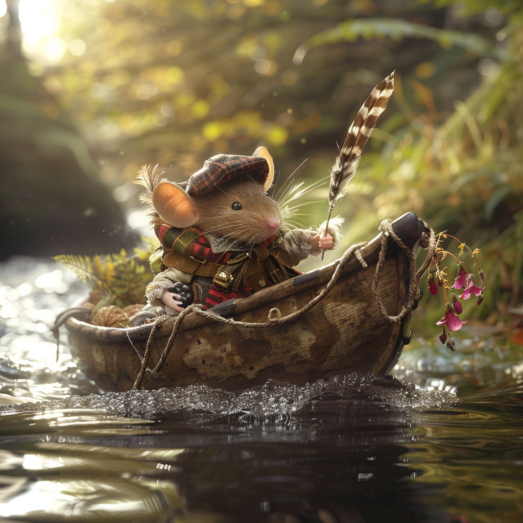 Mouse The Bard of The Glen—A Short Story For Chatterboxes