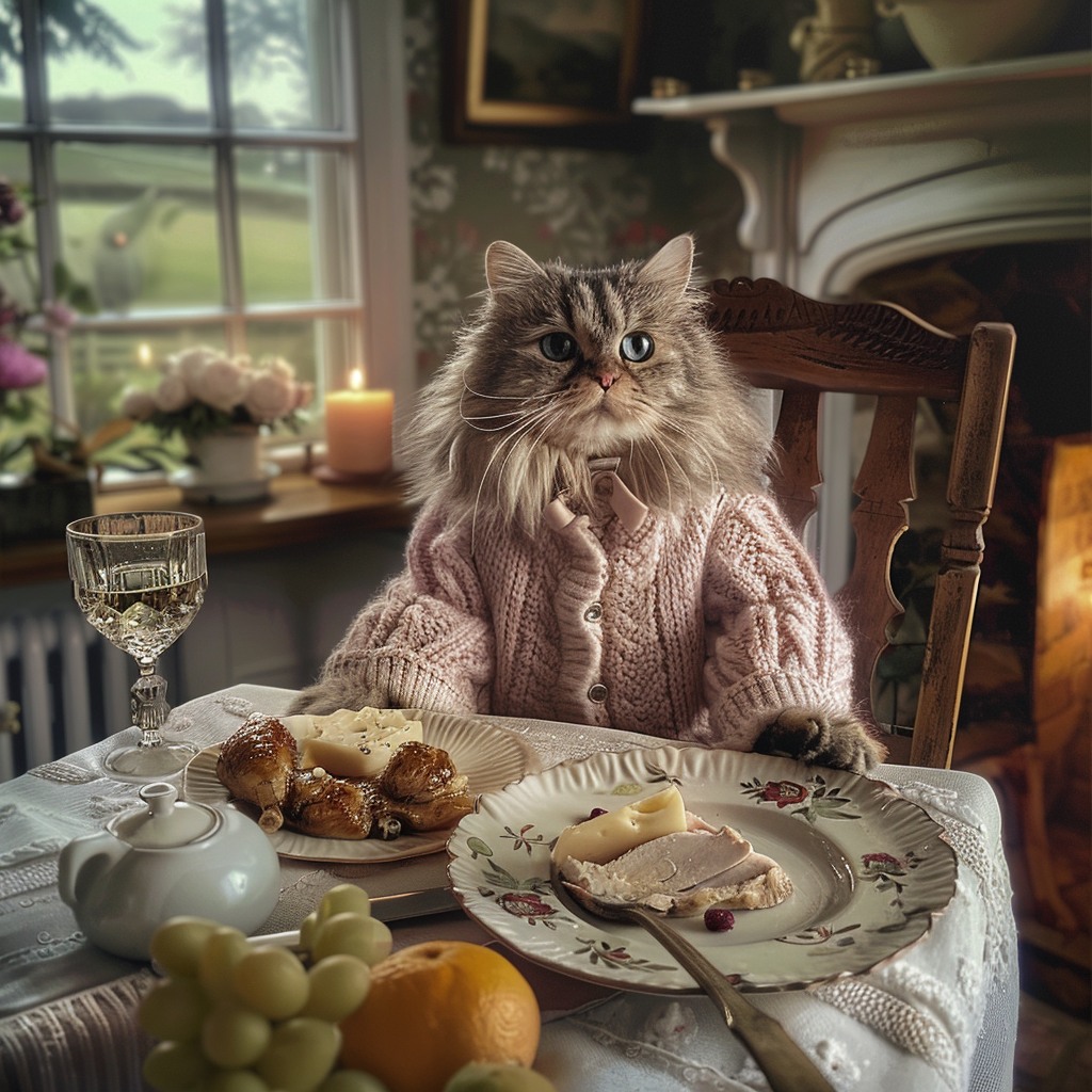 Poultry Delights—A Short Story For Hungry Cats By Victoria Beata