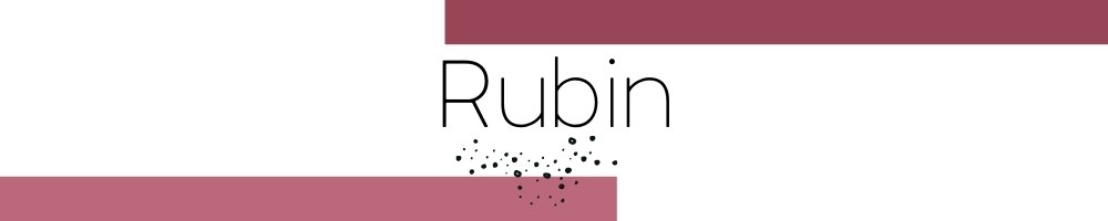 Grafikbanner und Text: Rubin Edelstein Armband Kollektion und Edelstein Schmuck. 