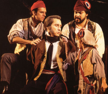 1999 October Brochure // Javert: Gregg Edelman; Gavroche: Gerard Canonico