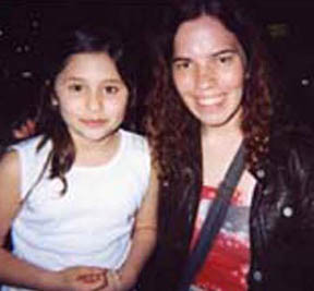 April 17, 2004, Erika Kiyomi Johnson with Molly