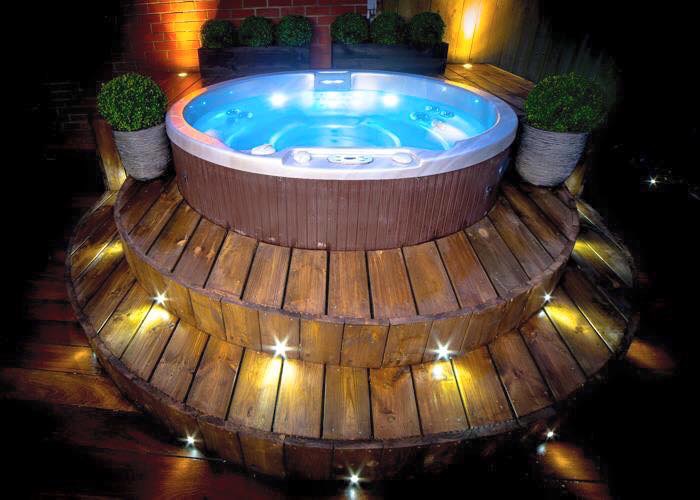 hot tub with EGO3 filters