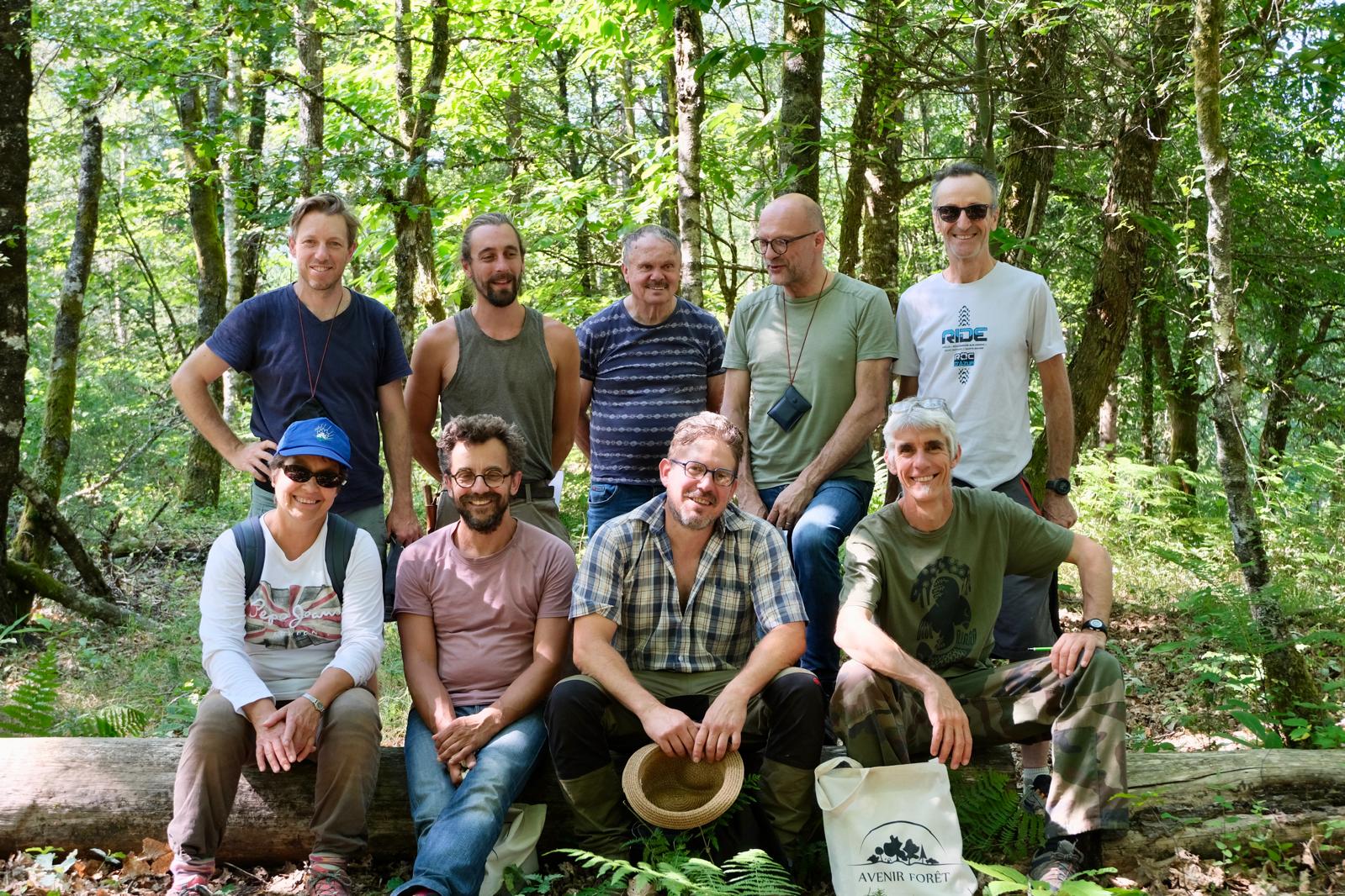 Avenir Forêt a formé des gérants de collectifs forestiers écologiques (CFE) grâce à l'association Forêts partagées.